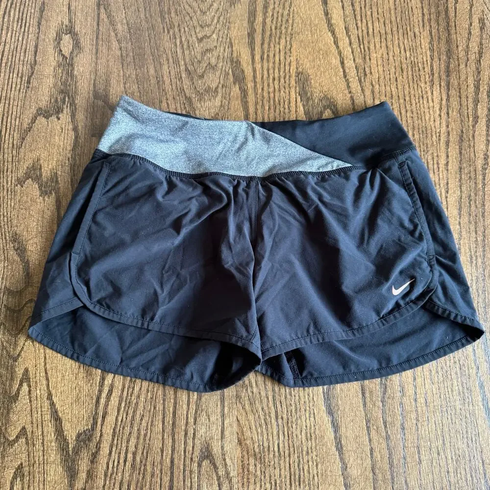 Nike Adidas Lot of 4 Running Shorts Fila Bra Tank Size XS Black Sports Athlete